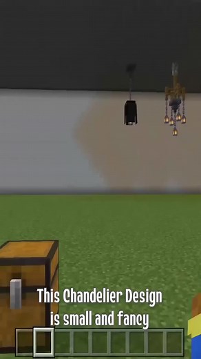 Fancy Chandelier Tutorial for Minecraft Builds