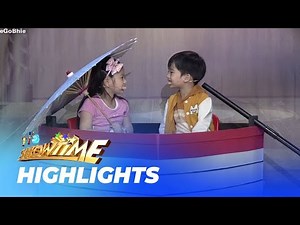 It's Showtime: Kelsey and Argus, cute na cute sa kanilang The Little Rascals scene (Showing Bulilit)