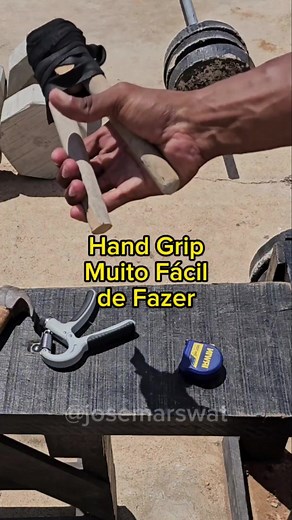 Como Fazer um Hand Grip Caseiro para Treino de Antebraço