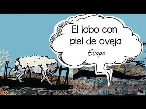 El lobo con piel de oveja fábula de Esopo