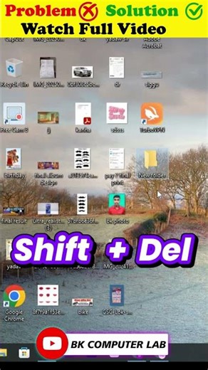 Permanently Delete Any File on Your Computer || Folder ko Delete kare #techtips #pc #shorts #viral