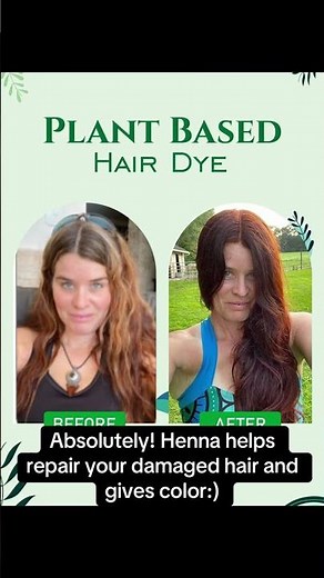 Transform Your Look with Henna Hair Dye Tutorial #Planthairdye #NaturalHairDye #LoveYourHair