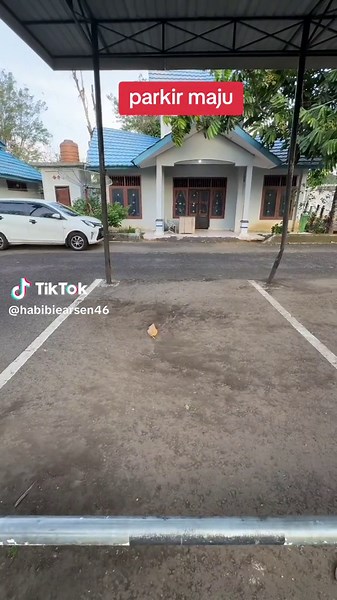 Tutorial Parkir Maju Masuk Garasi dengan Mobil Manual