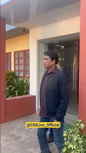 Abhijeet Behind the Scenes❤️ #cid #daya #cidlive #shorts #behindthescenes