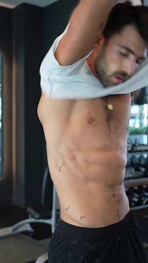 Never a workout without @perfectamino