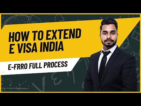 how to extend e visa India | frro visa extension online | e frro visa extension