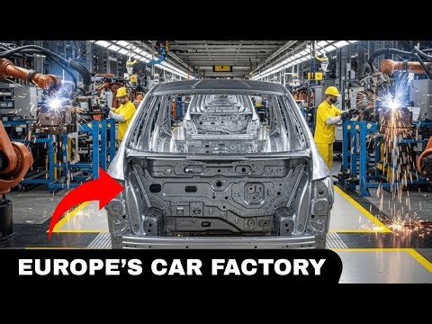 Inside a European Vehicle Factory — Complete Car Manufacturing Process | Full Assembly Line