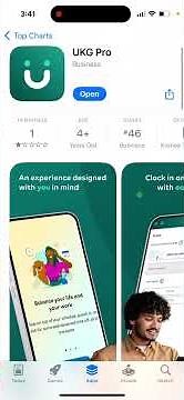 UKG Pro app - how to install on iPhone