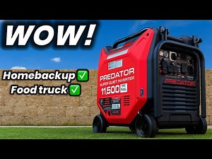 I Tested Harbor Freights Predator 11500 Watt Inverter Generator!