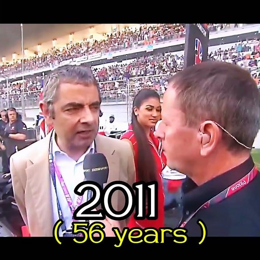 Evolution of Rowan Atkinson ( aka Mr Bean ) reversed evolution ( 71 to 26 years )