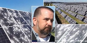 Hail cripples massive solar farm, sparking resident concern about vulnerable 'green' tech