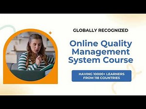 Online QMS Training Course Overview | Quality Management System Learning by Punyam Academy