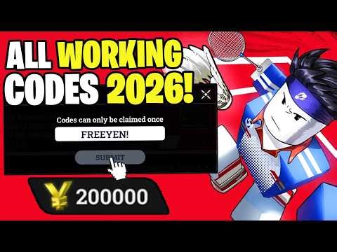 *NEW* ALL WORKING CODES FOR RACKET RIVALS IN APRIL 2026! ROBLOX RACKET RIVALS CODES