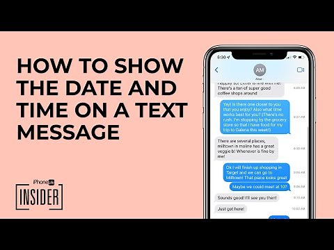 How to See the Date & Time on iPhone Text Messages (iOS 16 Update)