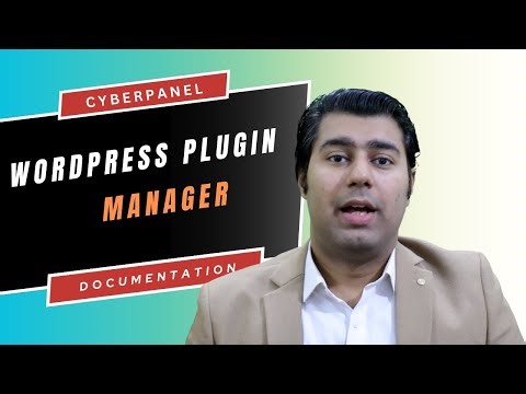 13th Video: WordPress Plugin Manager in CyberPanel
