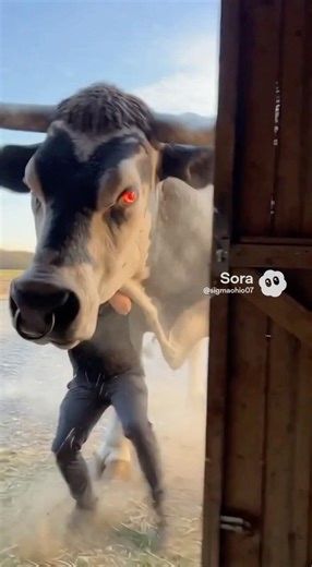 JAKE PAUL GOT CHASED BY A GIANT EVIL CURSED COW AT 4:36PM 😭💀