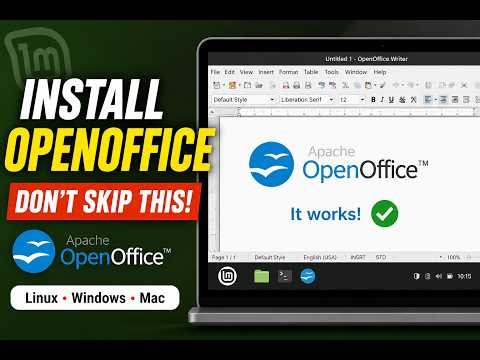 How to Install Apache OpenOffice on Linux, Windows & Mac (Complete Guide + Desktop Integration Fix)