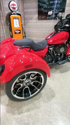 2026 Harley Davidson Road Glide 3- Blood Orange #motorcycle #harleydavidson #trike #roadglide