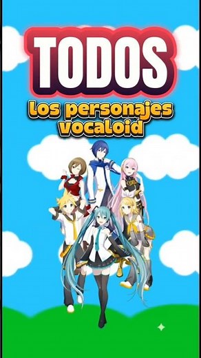 Todos los Personajes Vocaloid #hatsunemiku #miku #vocaloid #kasaneteto #teto #projectsekai #utau