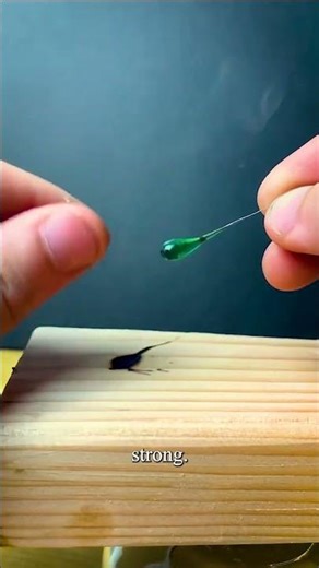 This Glass Drop Is Stronger Than Steel!