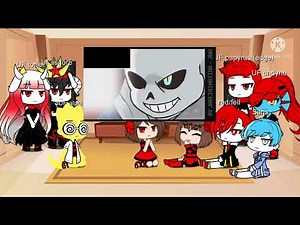 underfell + sans react to underverse amv part 2 - discord-