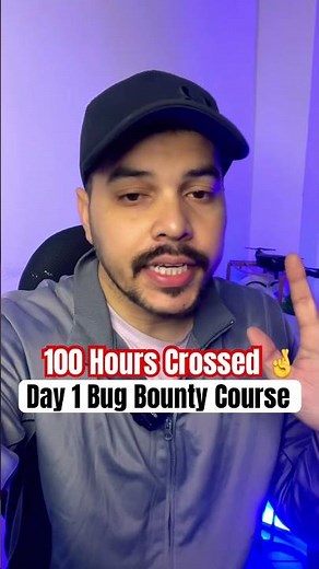 Day 1 Bug Bounty Course Feedback 😱 | bug hunting course #cybersecurity
