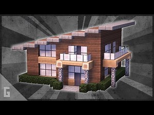 Small Wooden Suburban Minecraft House Tutorial (#22)