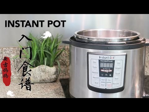 【电子压力锅食谱】4道简单的入门食谱～怎么煮白米饭/蒸蛋/五花腩焖土豆/陈皮红豆沙/4 Easy Instant Pot Chinese Recipes