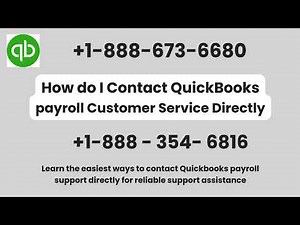 FULL GUIDE Quickbooks {{ Payroll Customer Service }} All 71 Contact Options