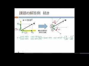 データ解析202x 第2回目 線形代数の復習