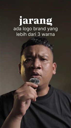 kenapa jarang banget logo brand yang gunain lebih dari 3 warna #desainlogo #logobrand