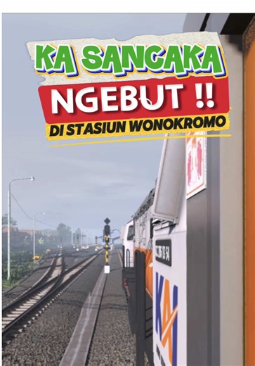 Rute Trainz Simulator Surabaya-Jogja oleh Andrews Production