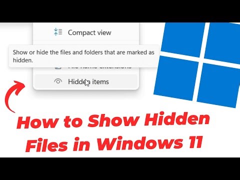How to Show Hidden Files in Windows 11 (View All Files)
