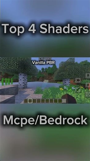 Do you know these shaders #minecraft #shorts