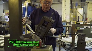 Over the years, handlebar technology has come a long way. From basic steel to high-grade aluminum. Kawasaki USA gives us a behind-the-scenes look at the process of engineering and manufacturing today's handlebars. | Supercross