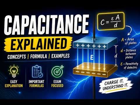 Capacitance Explained | Concepts, Formula & Easy Examples
