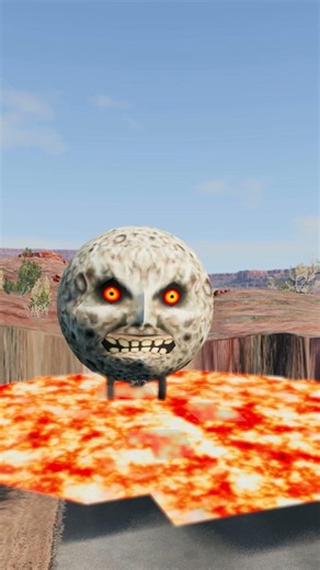 Majora's Mask Moon is REAL? 🌑😱 #shorts