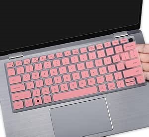 Keyboard Cover for Dell Latitude 3440 3450 7450 7440 7430 7420 7410 5420 5430 5431 5440 5450 14, Dell Latitude 9000 9510 9520 7520 15.6 & Dell Latitude 9420 9430 14 Keyboard Protector Skin, Pink