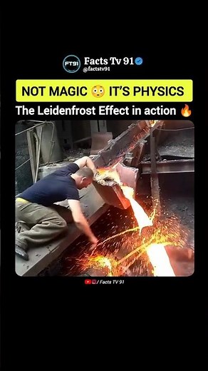 Why This Man Can Touch Molten Metal 🤯