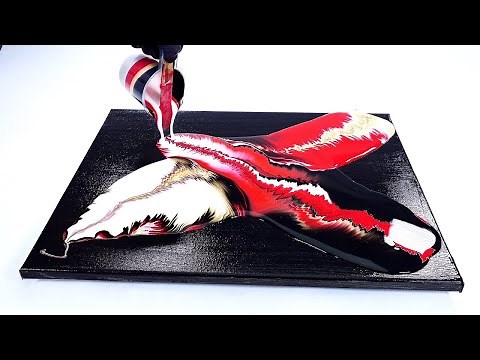 Painting with Split Measuring Cups - Tiktus color Art