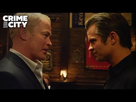 The Bar Showdown: Raylan vs. Quarles | Justified (Timothy Olyphant, Neal McDonough)