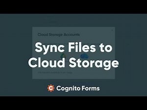 Sync Files to Cloud Storage