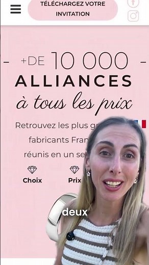 Les tendances alliances mariage