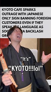 Kyoto is being Kyoto… 🤦‍♂️😂 #japan #shorts