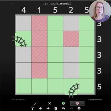 5x5 Train Tracks Krazydad Puzzle Tutorial
