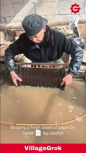 Traditional Paper Making: Crafting Sheets by Hand Process