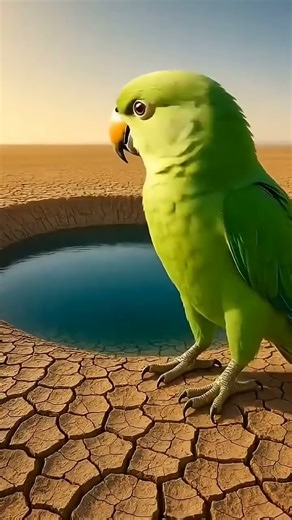 parrot growing tree in forest #aivideo #aikahani #aicartoon #aiparrot #trendingshorts #shortsviral