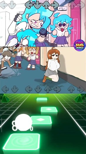 FNF Gambare Gambare Senpai Vs Sky Mod - Friday Night Funkin Mobile