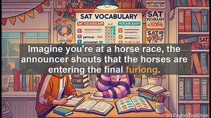 5000 Must Know SAT Vocabulary - What is a Furlong? SAT Vocab Word Explained
