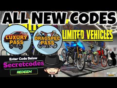 DRAG DRIVE SIMULATOR ALL *NEW* CODES (JUNE 2026) | DRAG DRIVE SIMULATOR CODES - ROBLOX